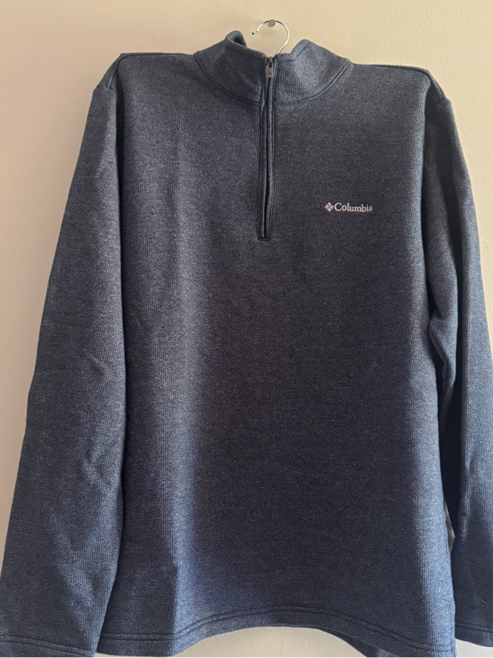 Columbia Dark Heather Gray Logo Sweatshirt
